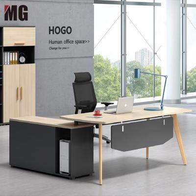 China China Supplier Modern Extendable Office Computer Table Ergonomic Executive Executive Table L Shaped for sale