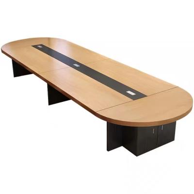 China Simple Modern Conference Room Table Conference Table Convertible Workbench Long Table And Chair for sale