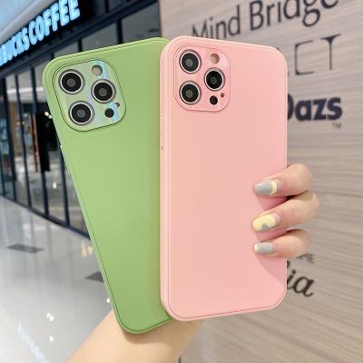 China Parchute Frosted Oil Spraying Shockproof Back Cover TPU Cell Phone Case For Apple iPhone 12 11 Pro Max Mini for sale