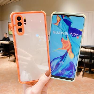 China Anti-drop Accessories Shockproof Mobile Clear Shell Cover Transparent Smartphone Case For Huawei P30pro for sale