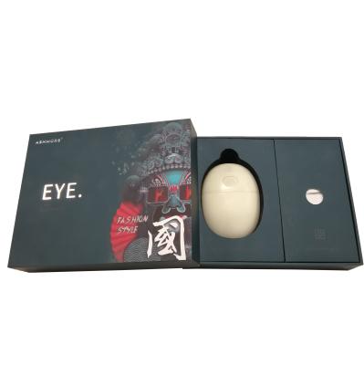 China Recyclable Eye Pad Cotton Eye Protection Packaging Box Set Cosmetic Paint Box Cosmetic Paint Box With Hot Stamped Logo for sale