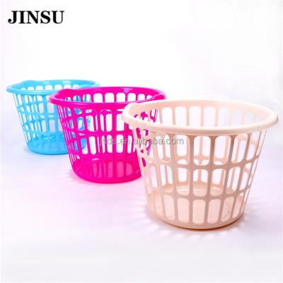 China Bulk Fresh Collapsible Wholesale Plastic Felt Wash Laundry Basket for sale