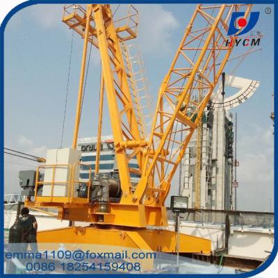 China Luffing Tower Crane 6 tons QD2420 Derrick Crane for Inner Tower Crane for sale