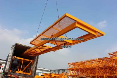 China Mini Tower Crane QTZ40 4807 4tons Model Top Kit With Cat Head for sale