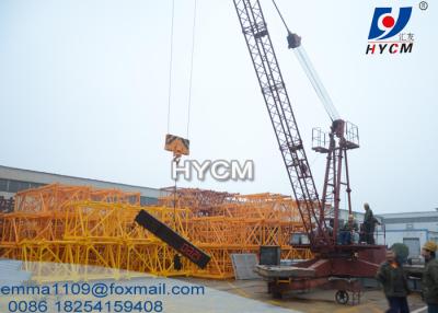 China 30m Luffing Boom Derrick grúa 10tones Max. Carga para el interior de los edificios grúa torre en venta