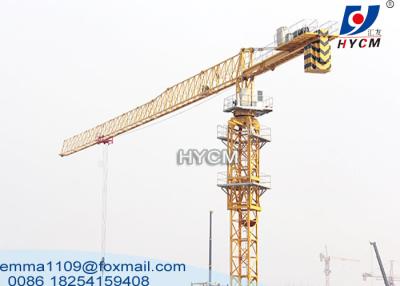 China 64M Torre de guindaste Boom comprimento Equipamento de construção civil 12 toneladas Tipo topless à venda