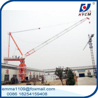 China D5520 Telescopic Hydraulic Tower Crane 18T Luffing Building Materials for sale