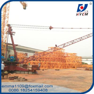 China 3t QD30 Derrick Cranes with 15m Boom Length Top Slewing Type Tower Crane for sale