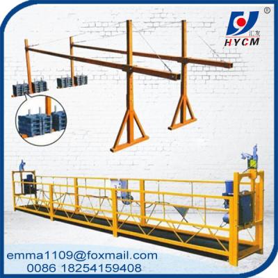 China 800KG ZLP800 Cradle Facade Lift Pin Type Steel Suspended Platform model Zlp800 100meter for sale