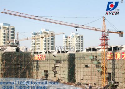 China Hammer Head Power Line Tower Kren 5tons QTZ50(5010) HYCM Crane Tower for sale