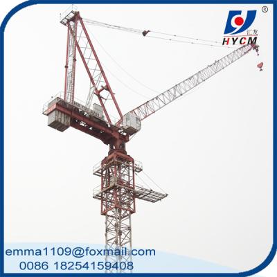 China QTD160-5030 Luffing Jib Tower Crane 12t Max. load and 3.0t Tip Load for sale