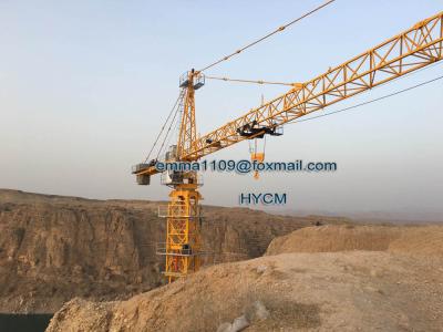 China 12TONS QTZ7030 Building Construction Materials Tower Crane 70M Boom for sale