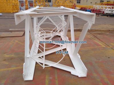 China D63 2520 Luffing Jib Crane 6 Tons Load 25m Jib 2.0t End Load for sale