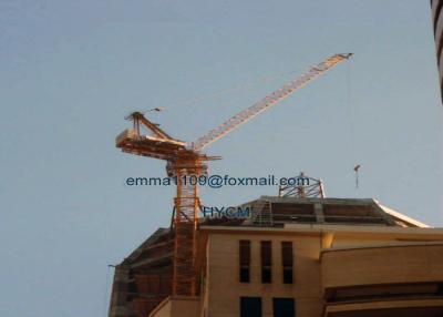 China QTD125(4522) Central Inner Climbing Tower Crane Luffing Jib Type in Sri Lanka for sale