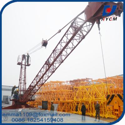 China 8000kg Capacity QD80 2015 Model Derrick Crane 20m Boom Jib Specification for sale