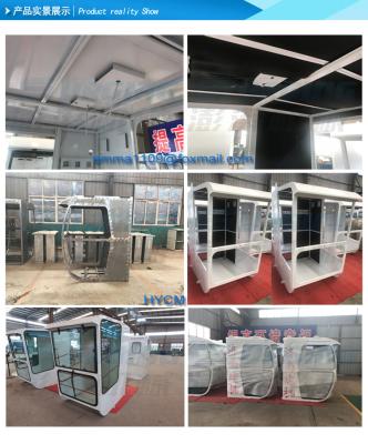 China OEM Spare Parts Cabin for Tower Crane with Light Seat joystick Low Price for sale