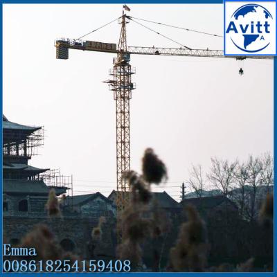 China The Tower Crane TC5612 56M Arm 6t Weight Building Construction Equipment for sale