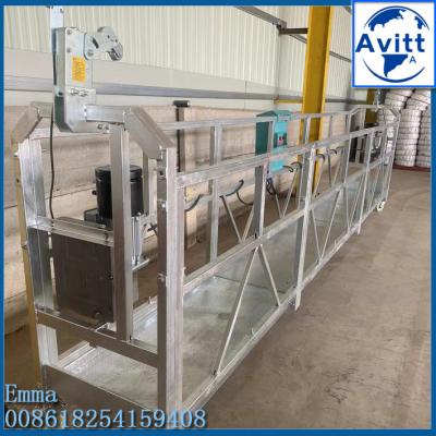 China ZLP630 Working Platform 630kg Window Cleaning Suspended Gondola for sale