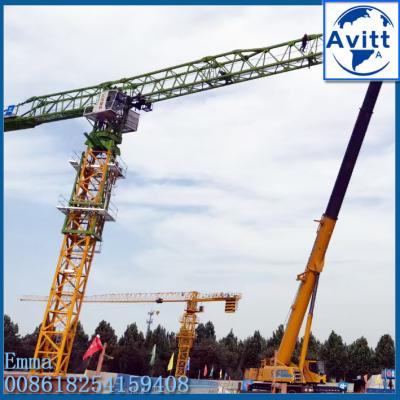 China Top head Construction Cranes Tower PT5010 Grue A Tour in Algeria for sale