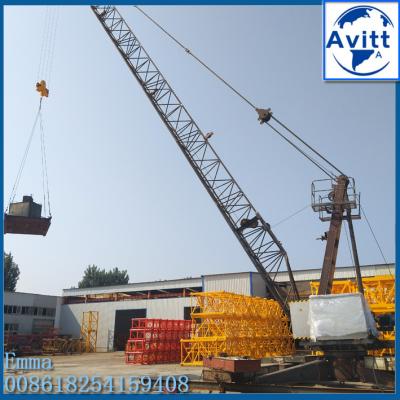 China 12T QD120 Derrick Crane 20meters Jib To Remove Inner Tower Crane for sale