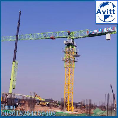 China Top Slewing QTZ80-PT5515 Flat Top Kind of Tower Cranes Without Head for sale