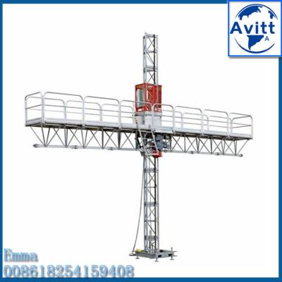 China MC450 Mast Climber with hoist single tower mast climbing Work platform 1000kg for sale