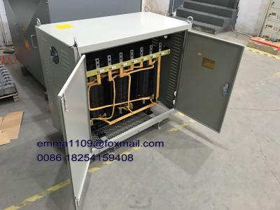 China Torenkraan Industriële transformator 60KVA 50KW 3 fase Step Up Isolatie Droog type Te koop