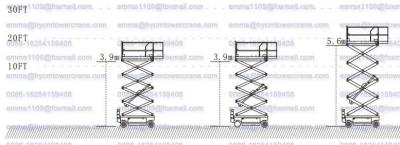 China Self Propelled Outdoor Mobile Aerial Working Scissor Lift with Best Service for sale