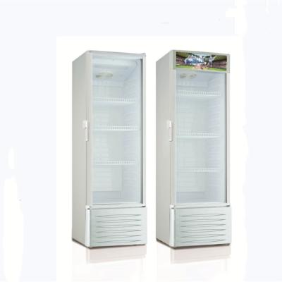 China Hotel China Factory Ice Cream Cake/Meat Freezer Beverage Single Door Showcase Display Refrigerator for sale