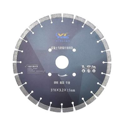 China 350mm 14in Diamond High Speed ​​Soft Edge Wet/Dry Cut Segmented Blades For Cutting Concrete Block Brick Cement Asphalt for sale