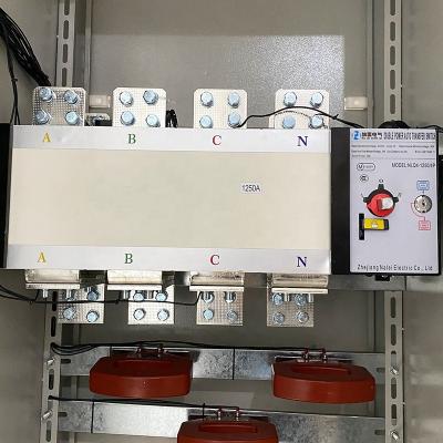 China China Manufacturer 3phase Double Automatic Distribution Box Power Transfer Switch ATS NLQ4-1250/4 for sale