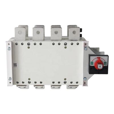 China Factory Hot Sale 3 Phase Double Power Manual Transfer Switch 4P 630A HGLZ1-630/4 for sale