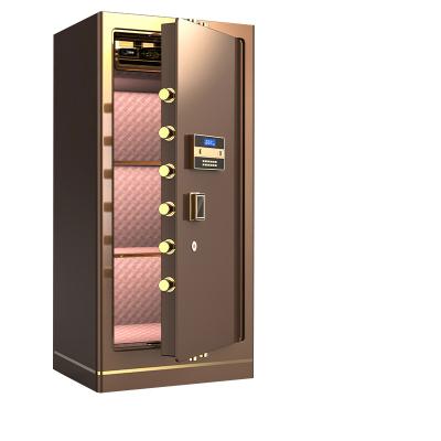 China Luxury Home Safe Electronic Digital Fingerprint Safe Steel Office Safe for sale