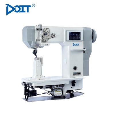 China DT591D3/592D3 DOIT Direct drive post bedsewing machine price with wheel feed and driven roller presser for shoes for sale