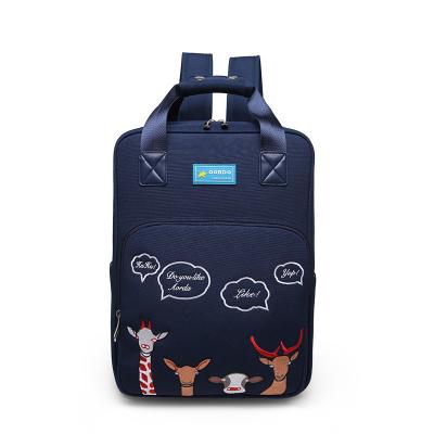 China With USB 2021 Wholesale Hot Sale Fashion Children Student School Bag Travel Backpacks With USB Tassel Decoration Filling Computer Bag for sale