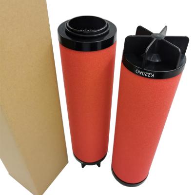 China Compressors factory direct microfiber air filter element K009 compressed hepa filter for sale