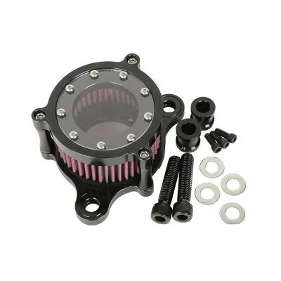 China Air Cleaner Motorcycle Air Cleaner System Motorcycle Engine Kit For Harley Sportster XL883 XL1200 1993-2016 Air Filters for sale