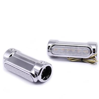 China Turn Up 12V 1.5W 1.25-1.3Inch Motorcycle Light DRL Amber Light For Motorcycle Led White Turn Signal Light for sale