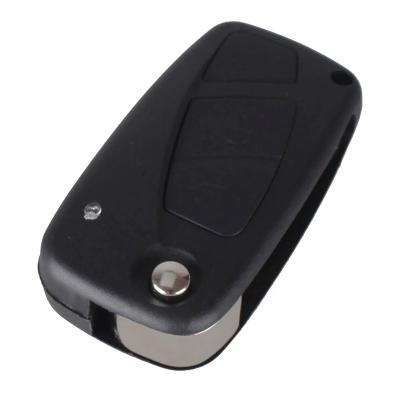 China Plastic+Metal 433Mhz ID46 Chip 3 Buttons Flip Folding Remote Smart Car Key For Fiat Punto Ducato Stilo Panda Car Key for sale