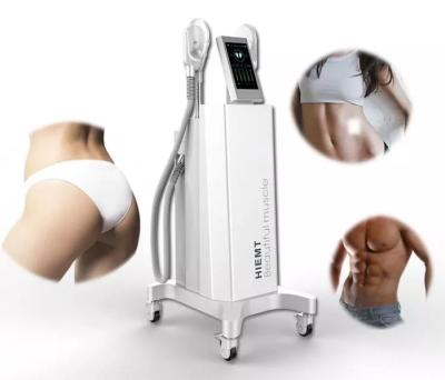 China Weight Loss Vertical And Portable Muscle Building Slimming Machine hiemt 4 handles pro hiemt for sale