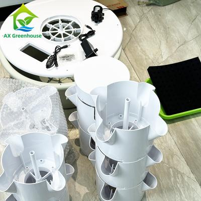 China Customized Soilless System Multi-layers Hydroponic Growing Tower en venta