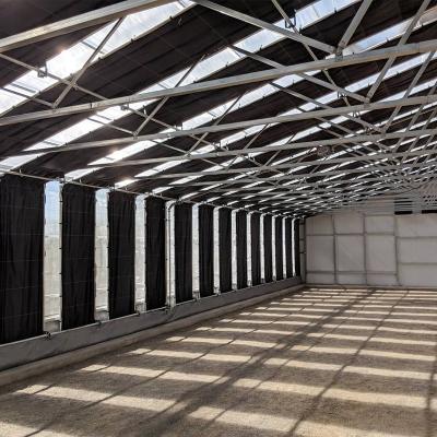 China High Quality Blackout Fully Light Deprivation Growing Film Greenhouse for Sale for sale