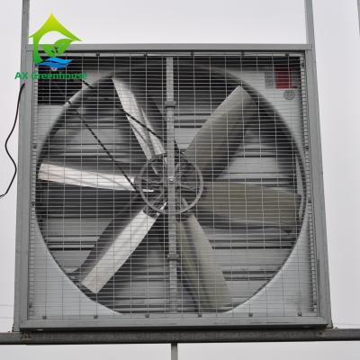 China 1380*1380*400mm het Industriële van de de Ventilatorsserre van de Muuruitlaat Koelsysteem Te koop