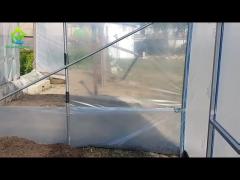 Single Layer Plastic Film Tunnel Greenhouse For Agriculture