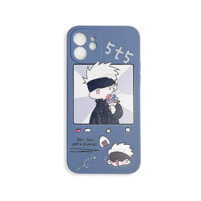 China Free Postage Shockproof Gojo Satoru Jujutsu Kaisen Tom Solid And Jerry Cover Case For iPhone 13 pro 13 12 pro xs max X 11 for sale