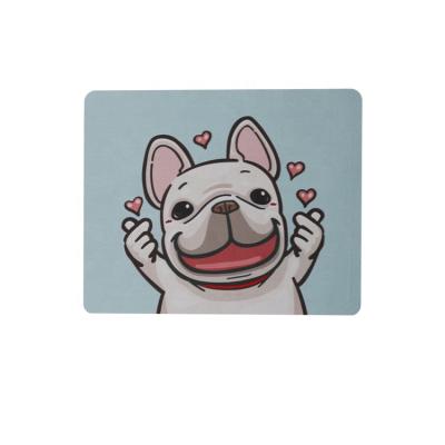 China Cute Designs PAWS HOME Sublimation Creative Rubber Gaming Custom Custom Mouse Pad for sale