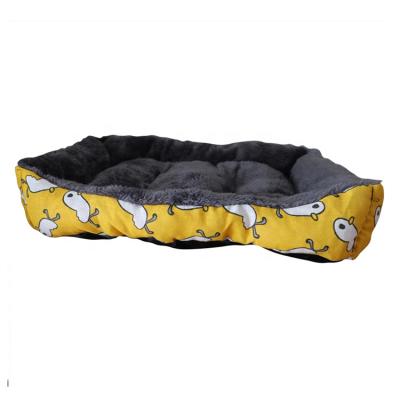 China Travel PAWS HOME Luxury Fur Pet Room Dog Bed Dropshipping Fashion Cover Pet Bed Boho for sale