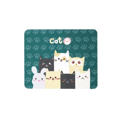 China Cute Designs PAWS HOME Eco Friendly Anti Skid Mouse Pad Customized Logo With Dog Designs for sale