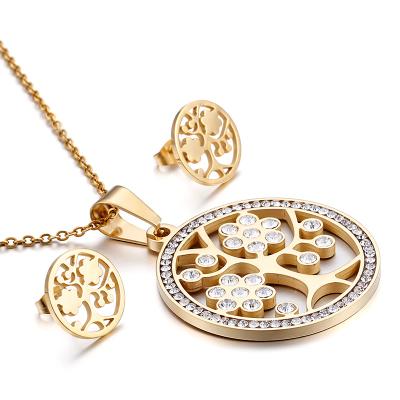 China FASHIONABLE Popular Jewelry Sets Necklace And Earring Set For Men Or Women for sale