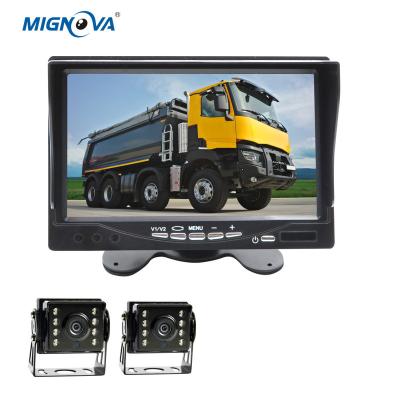 China Waterproof Backup Camera For Trucks Rear View Camera System 7 Inch LCD Screen With Night Vision Waterproof Rear Camera For Trailer, Bus for sale